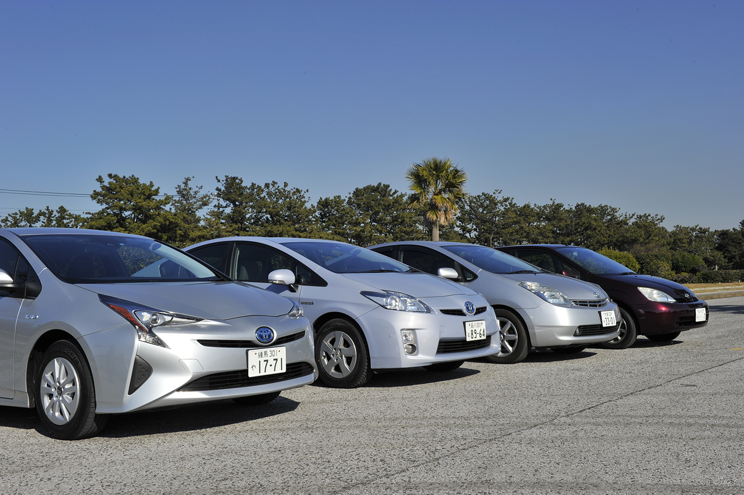 初代〜4代目のトヨタ・プリウス 〜 画像1