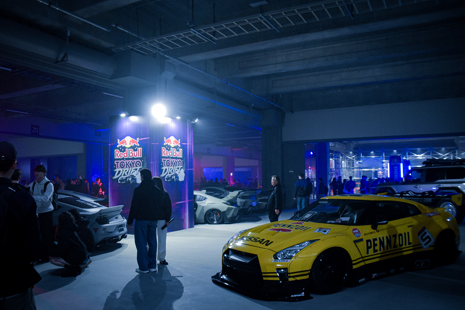 Red Bull Tokyo Drift 2026の会場内