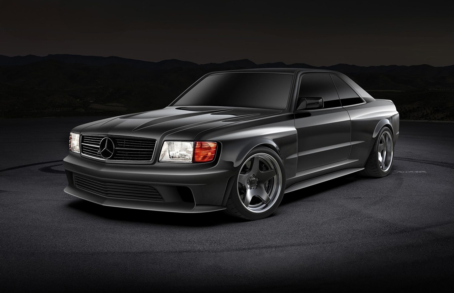 レンテック・スレッジハンマーのフロントスタイリング