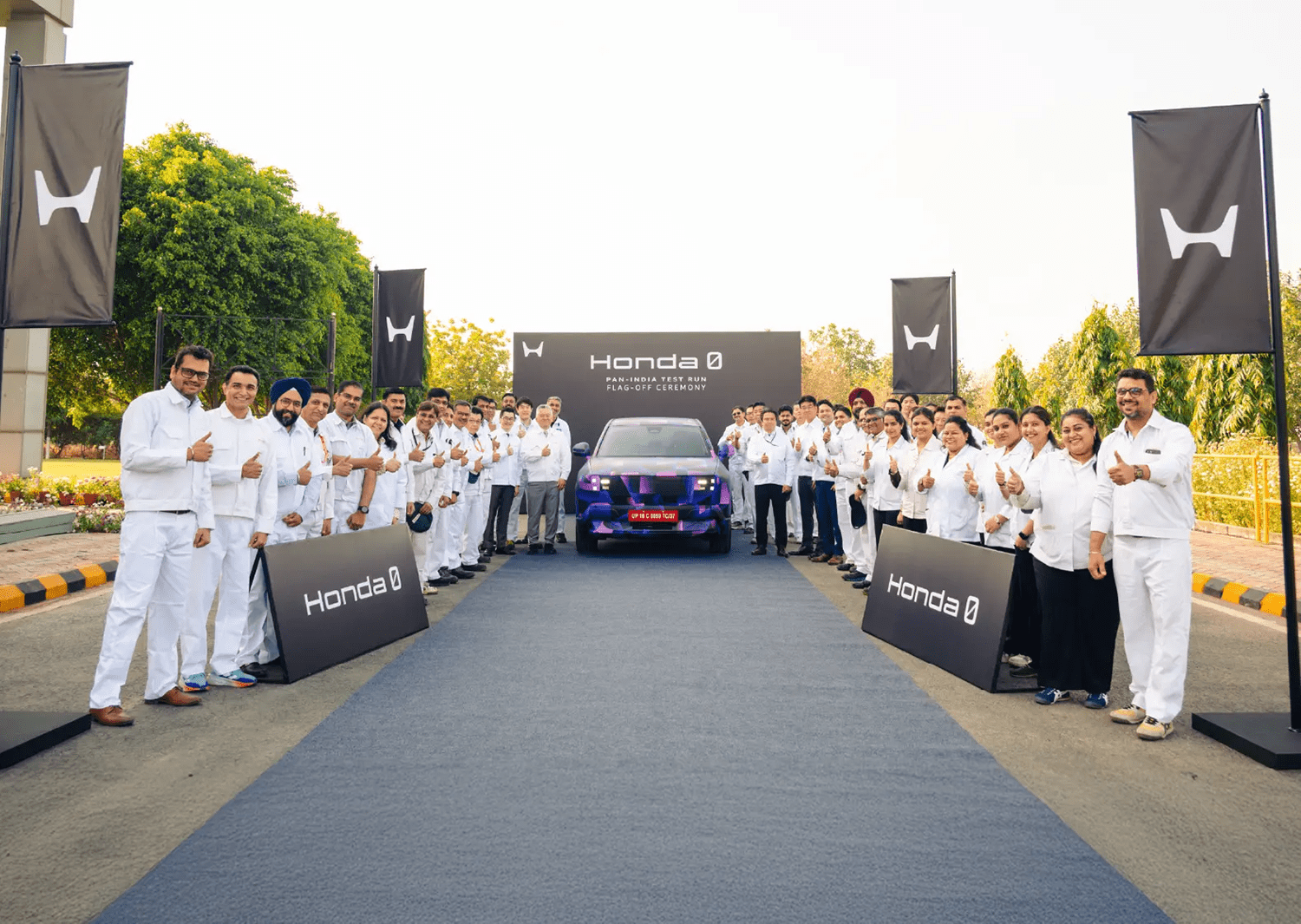 インドにて日本で販売予定のHonda０ αがテスト走行をスタート