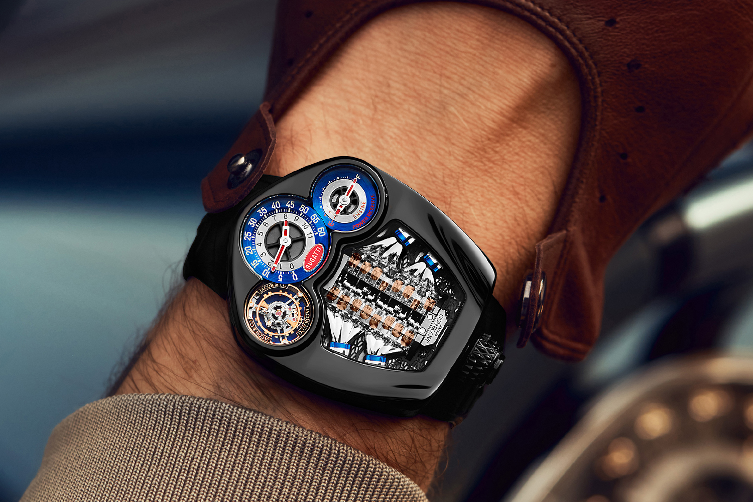 ブガッティ・トゥールビヨンをイメージした腕時計が常軌を逸した美術品だった