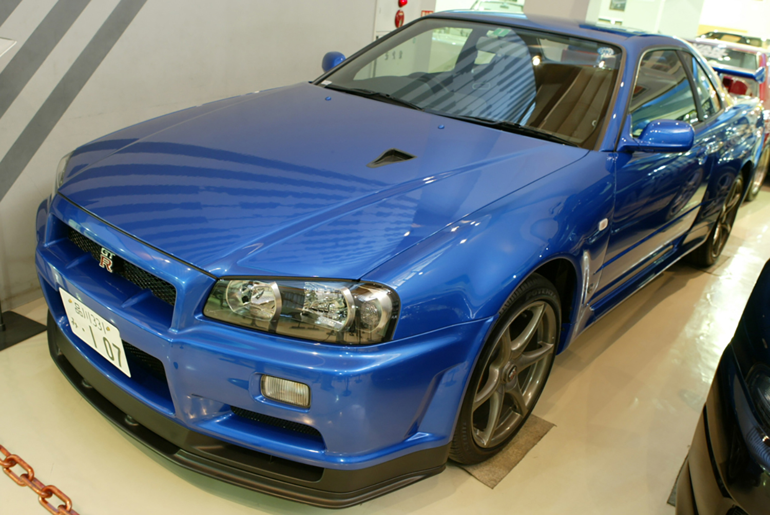 日産スカイラインGT-R（BNR34）の村山工場生産車