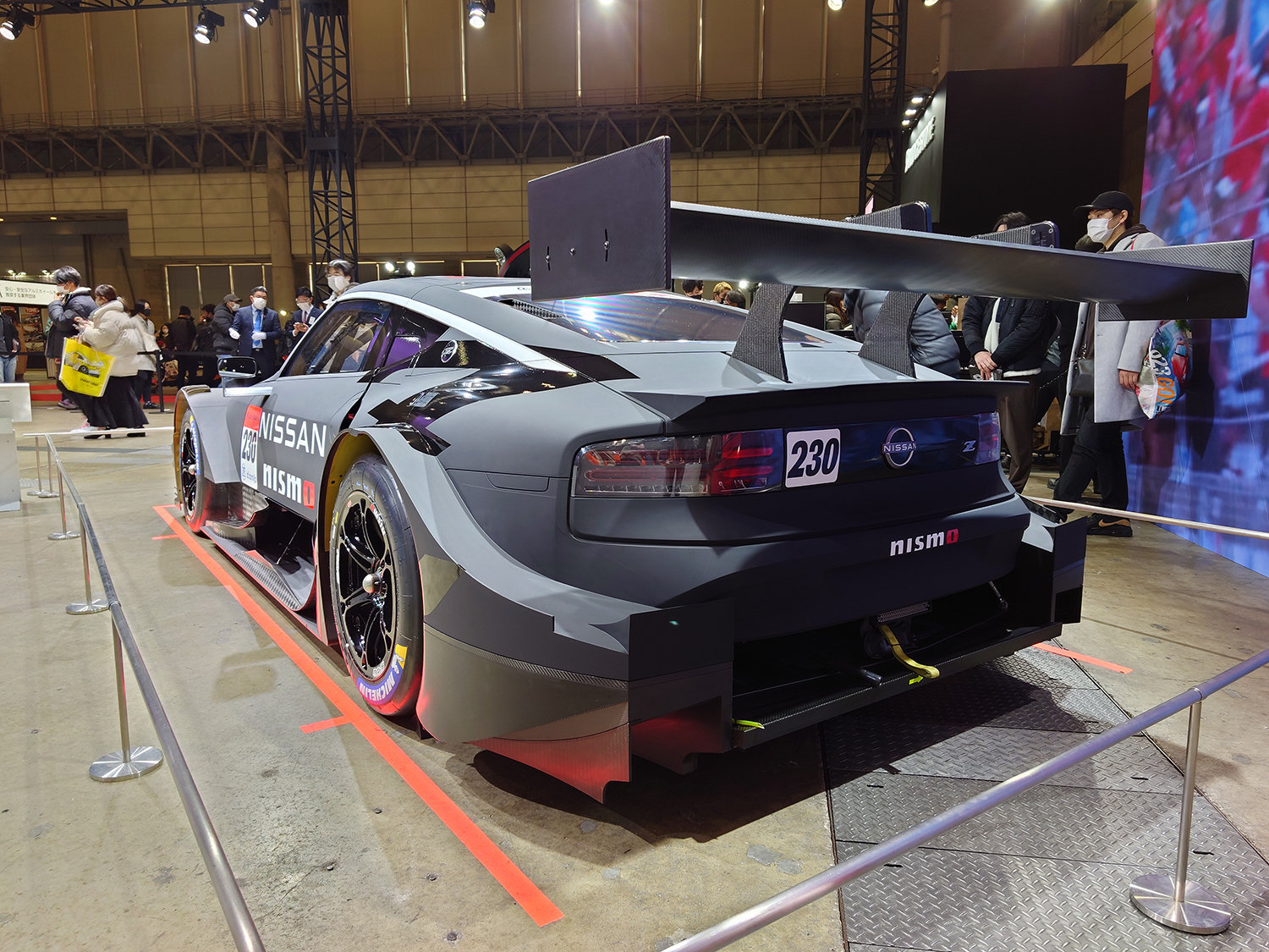 日産ZのGT500テスト車両