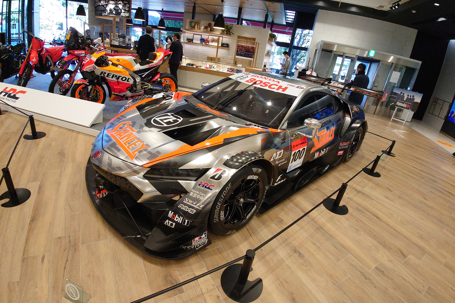 NSX-GTの展示車両