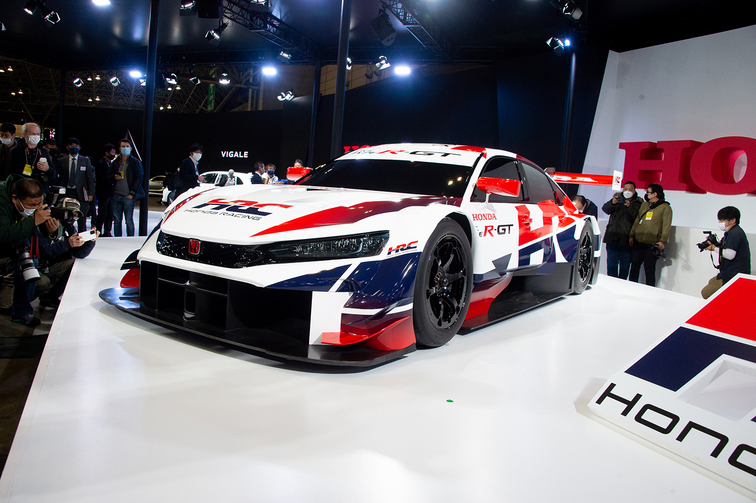 シビックタイプR-GTコンセプトの展示イメージ