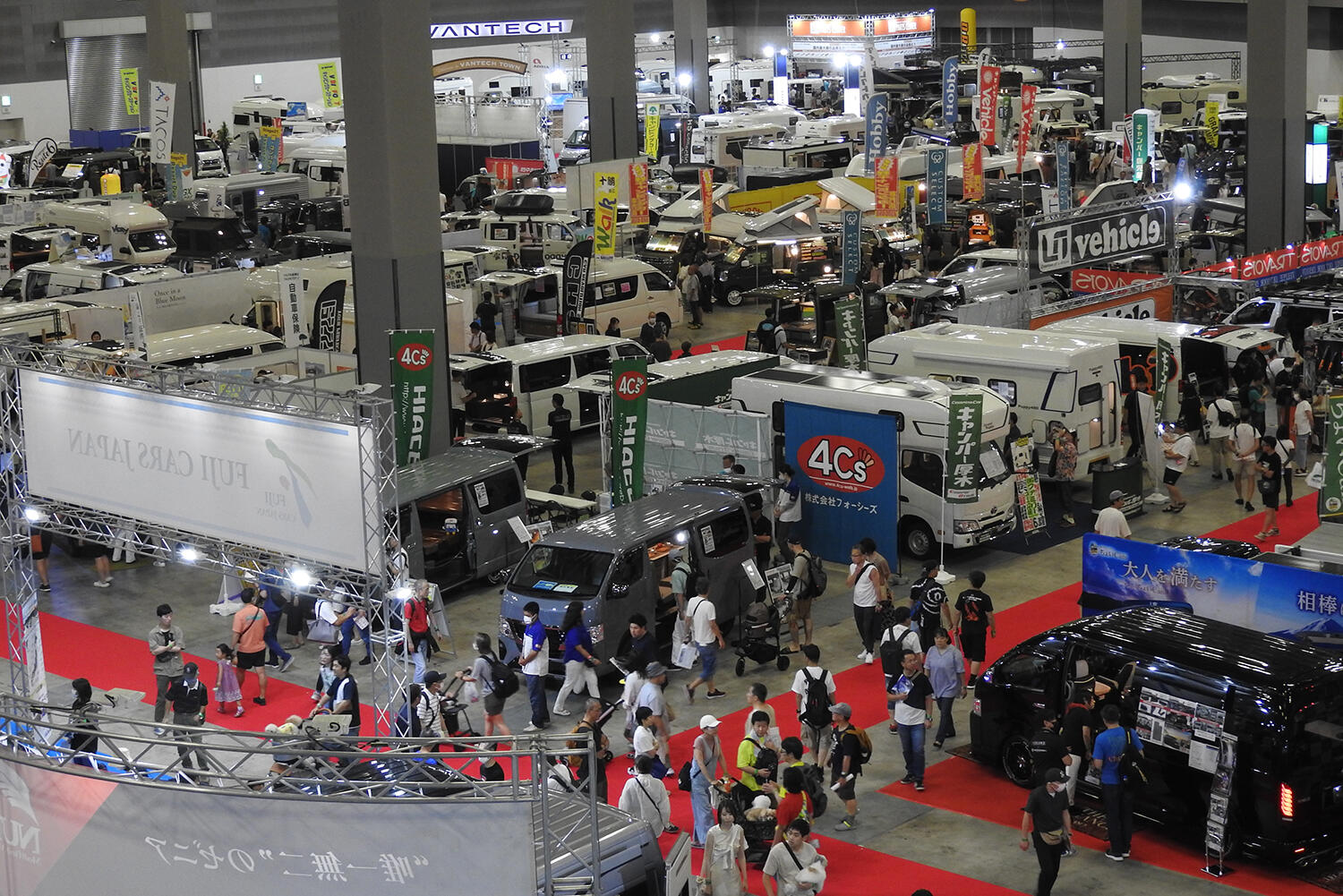 キャンピングカーイベントのイメージ