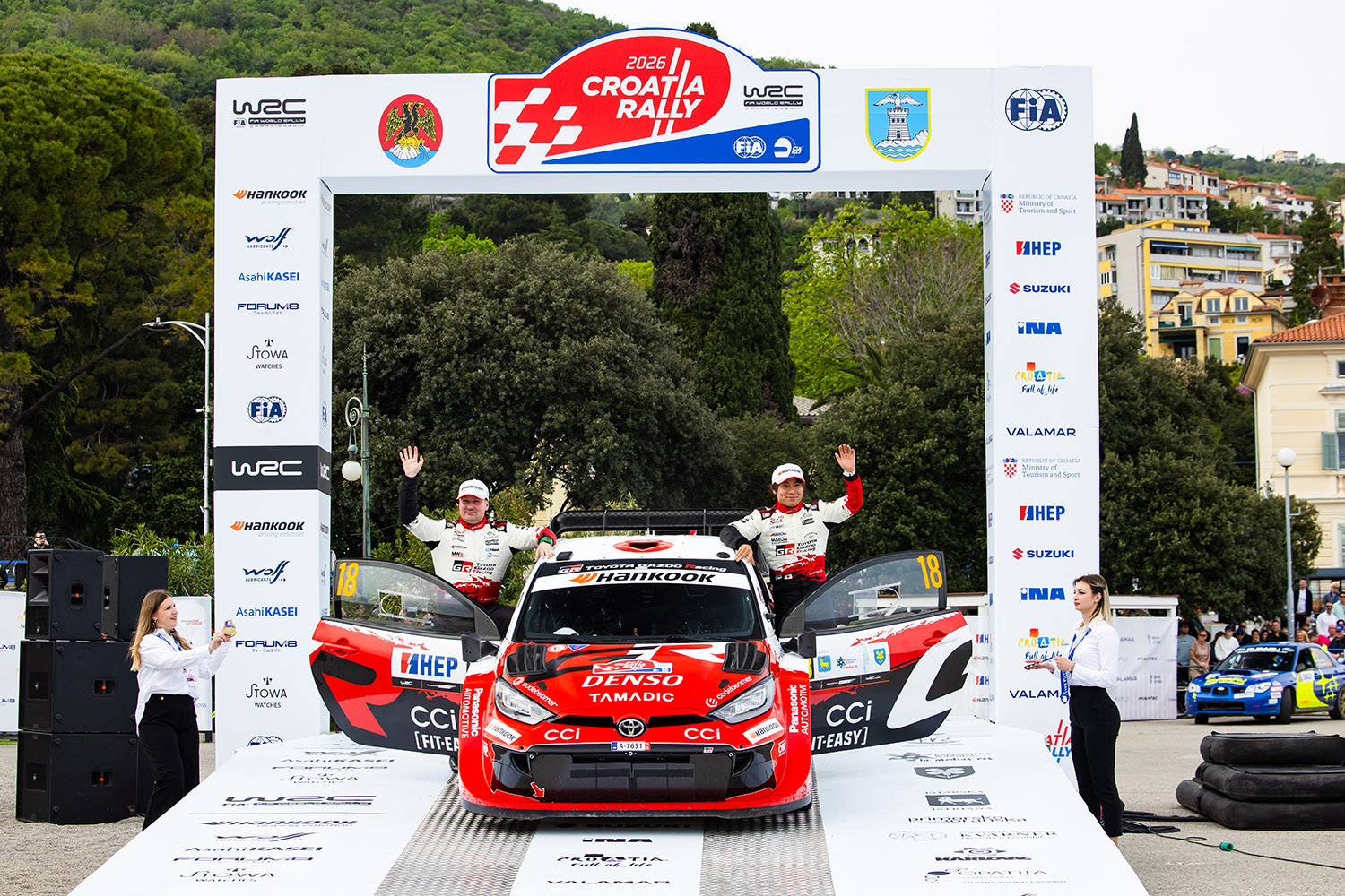 日本人初となるWRC２連勝の快進撃！　勝田貴元が最終ステージで劇的な逆転劇によりポイントランキング総合首位へ