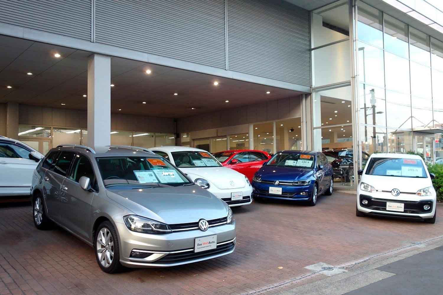 フォルクスワーゲンのディーラーのイメージ