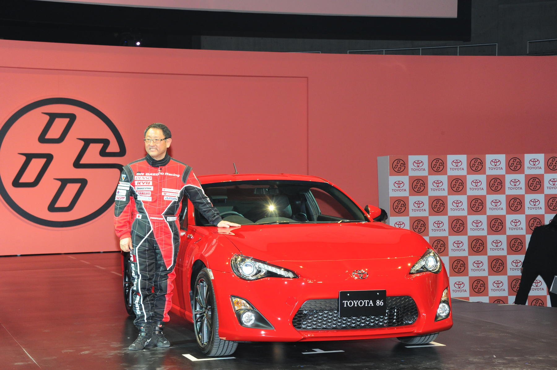 トヨタ86の発表会