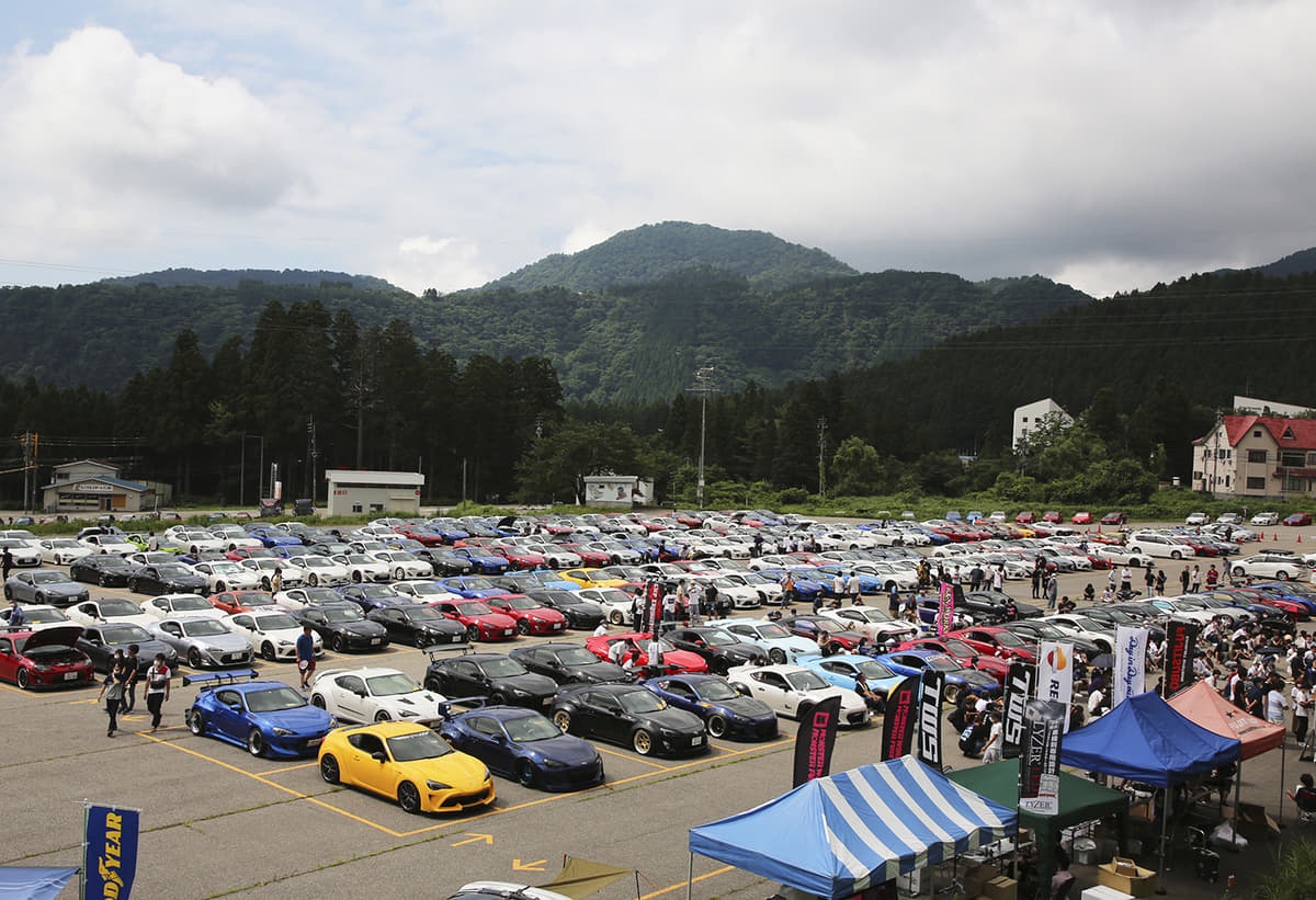 トヨタ86＆スバルBRZ関連のイベント風景
