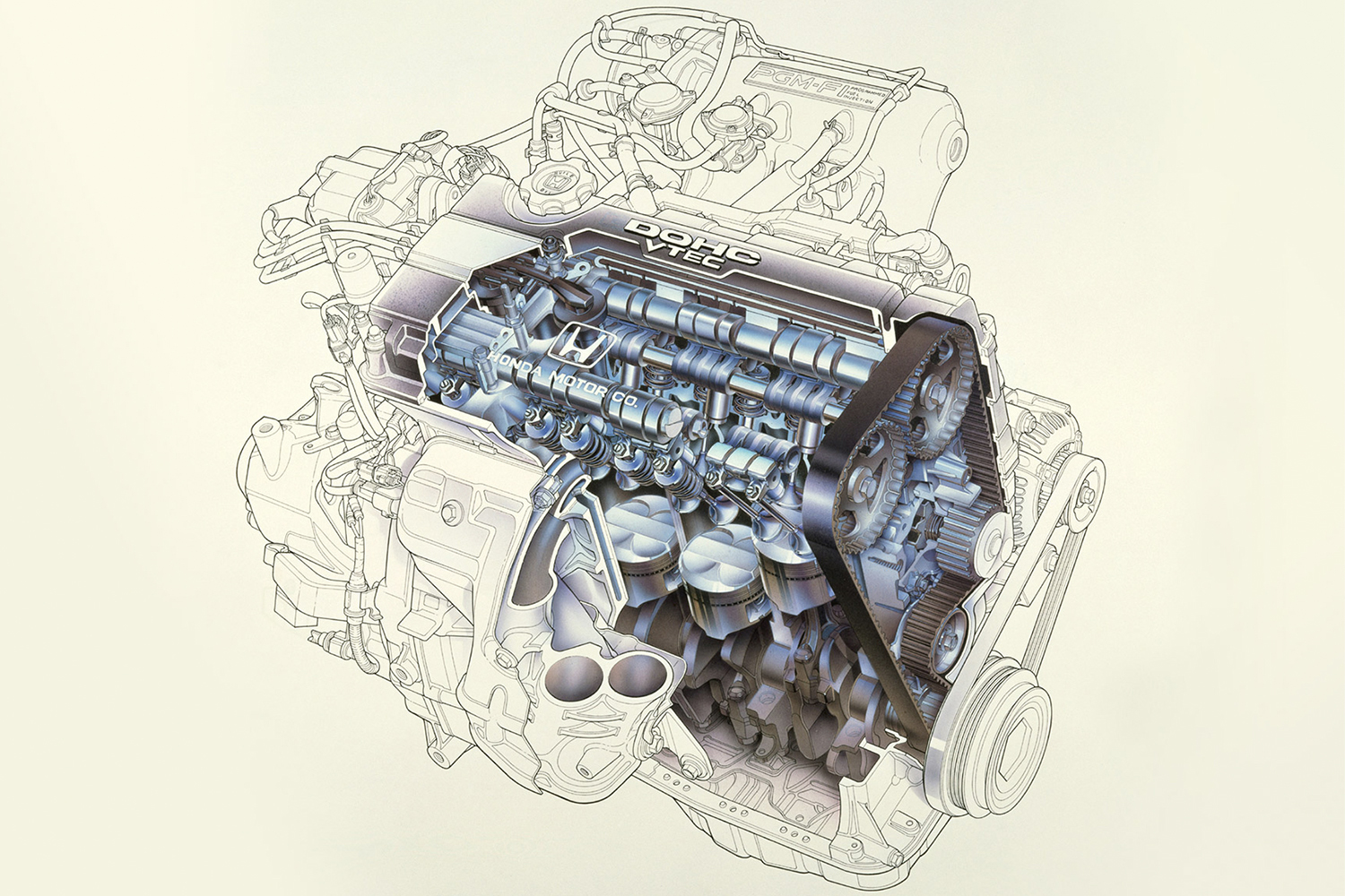 初代シビックタイプRのエンジンは専用設計の特別な名機だった 〜 画像9
