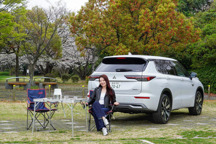 これ１台あればどこでも行ける！　電気×SUVが描く無限の可能性【三菱 アウトランダーPHEV】