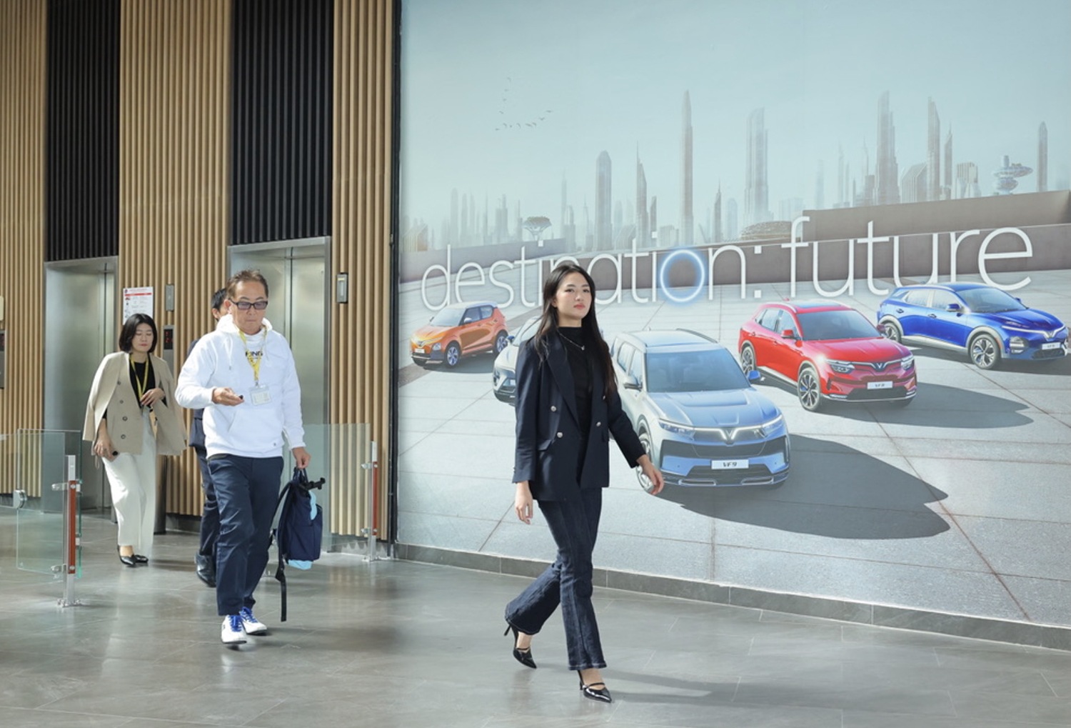 ベトナムに向かう様子