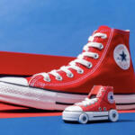 【画像】コンバースの名作スニーカーが超人気ミニカーシリーズに登場って全色揃えるしかないじゃん！　しかもハイカット・ローカットに変身できるギミック付きだと!? 〜 画像1