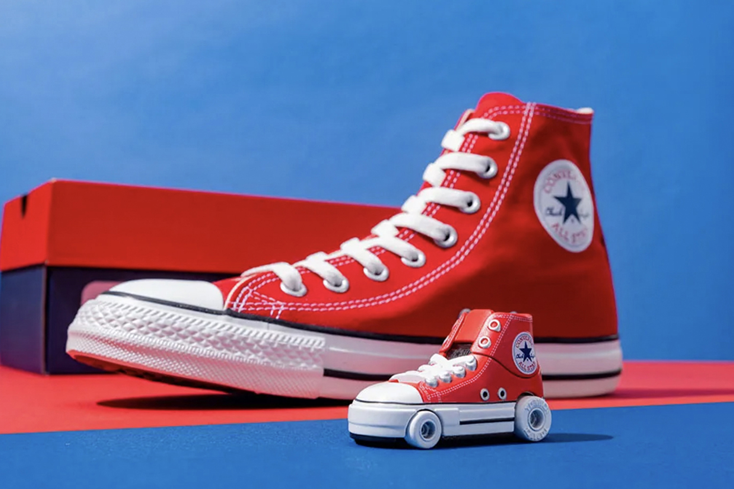 コンバース名作スニーカー「オールスター」をトミカにする衝撃のコラボが実現 〜 画像1