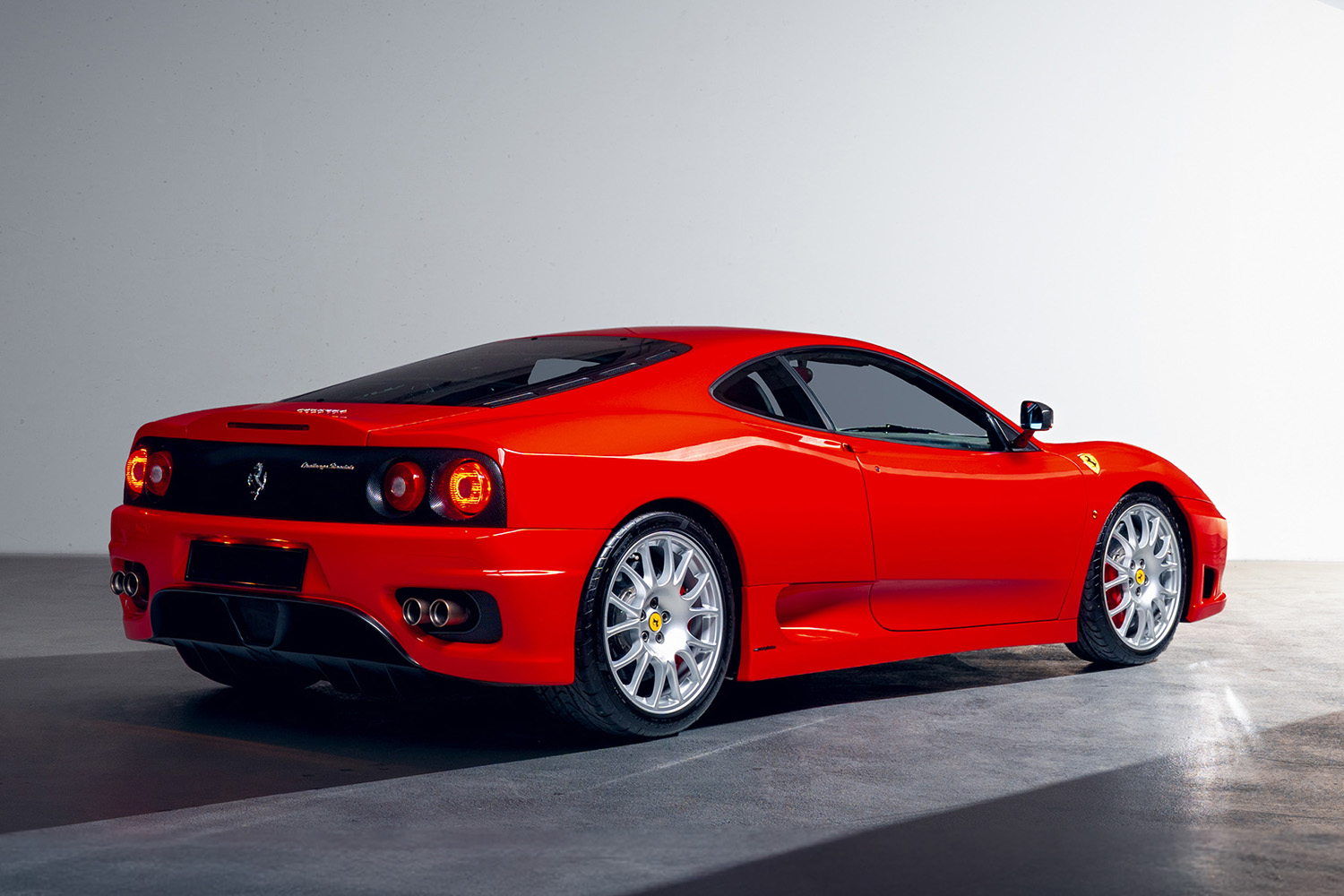 フェラーリ360チャレンジストラダーレのリヤスタイリング