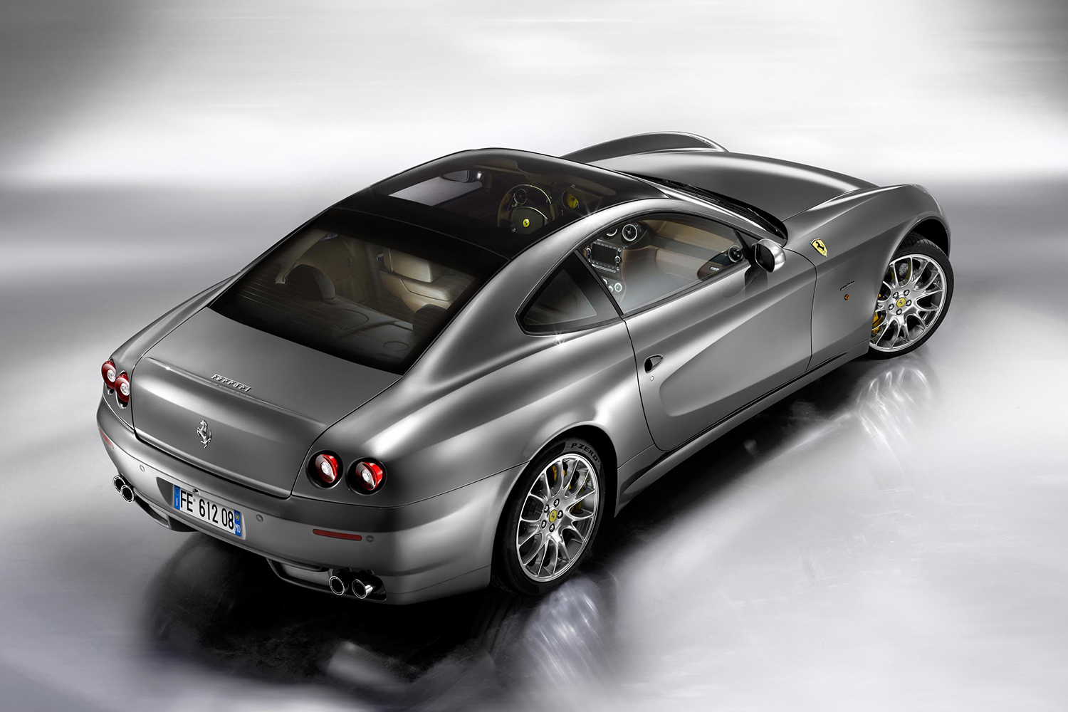 フェラーリ612スカリエッティのリヤスタイリング