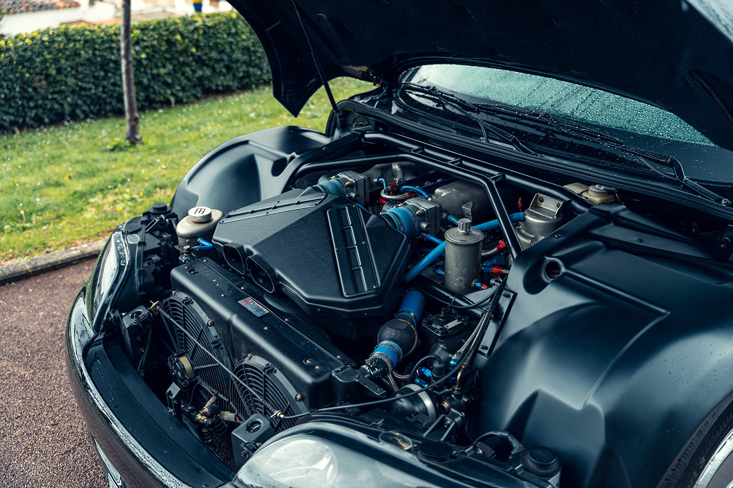 ブガッティEB112のエンジン