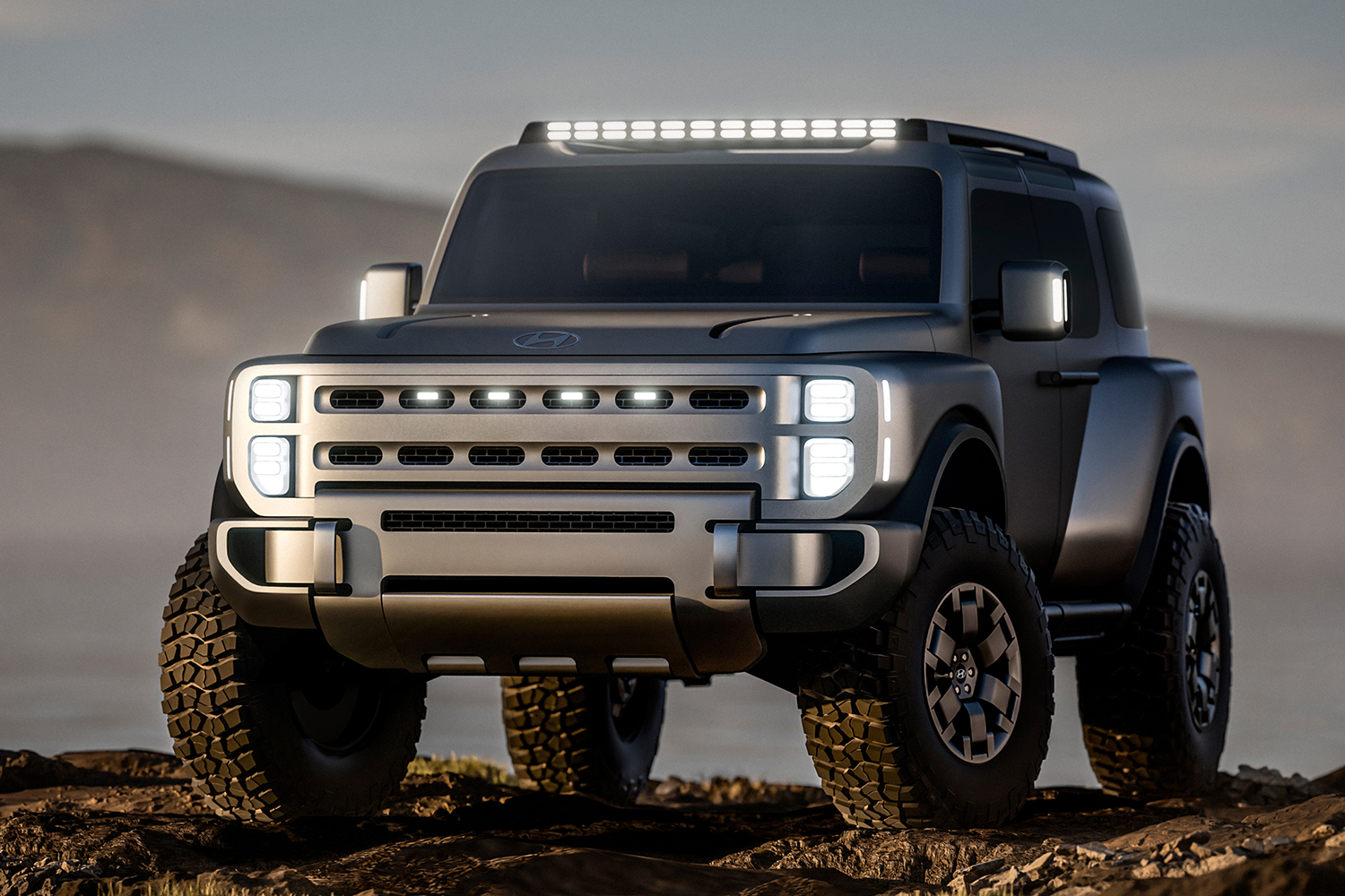 「ボルダーコンセプト」はヒョンデ版のラングラーかそれともブロンコか 〜 画像7