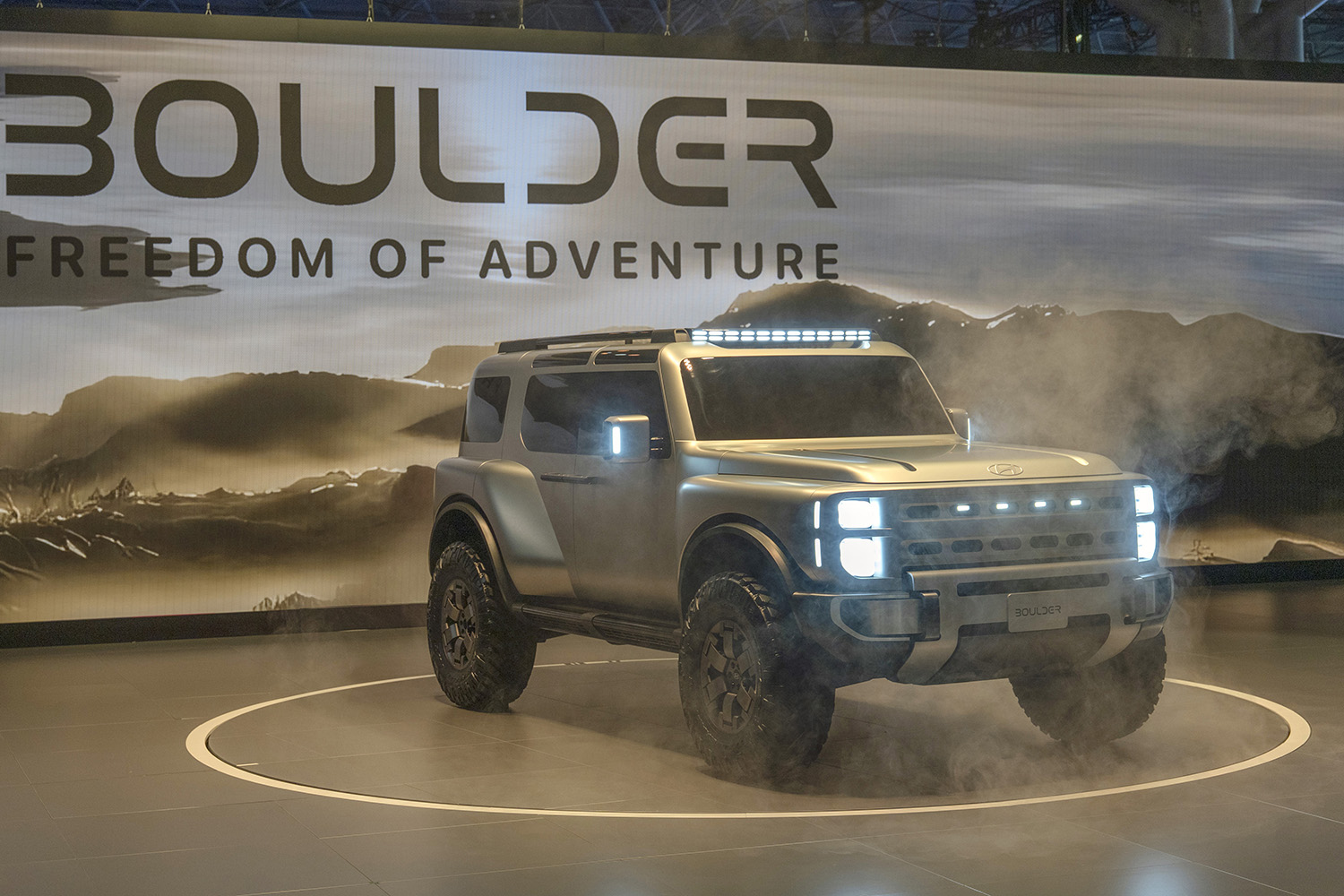 「ボルダーコンセプト」はヒョンデ版のラングラーかそれともブロンコか 〜 画像13