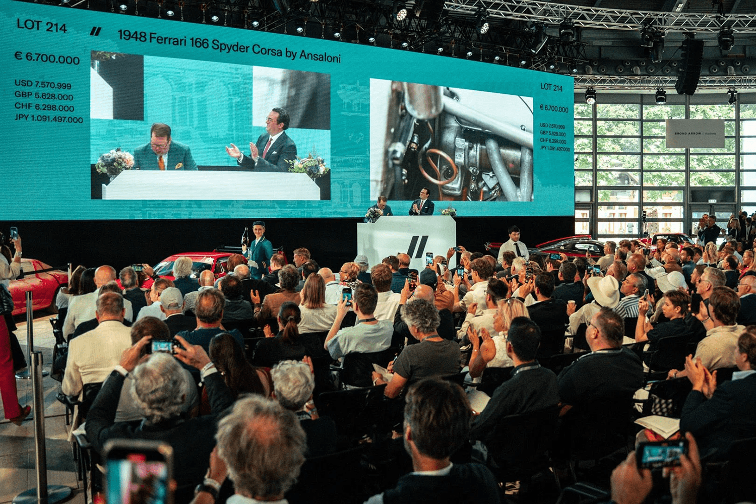 「コンコルソ・デレガンツァ・ヴィラ・デステ」のオークション