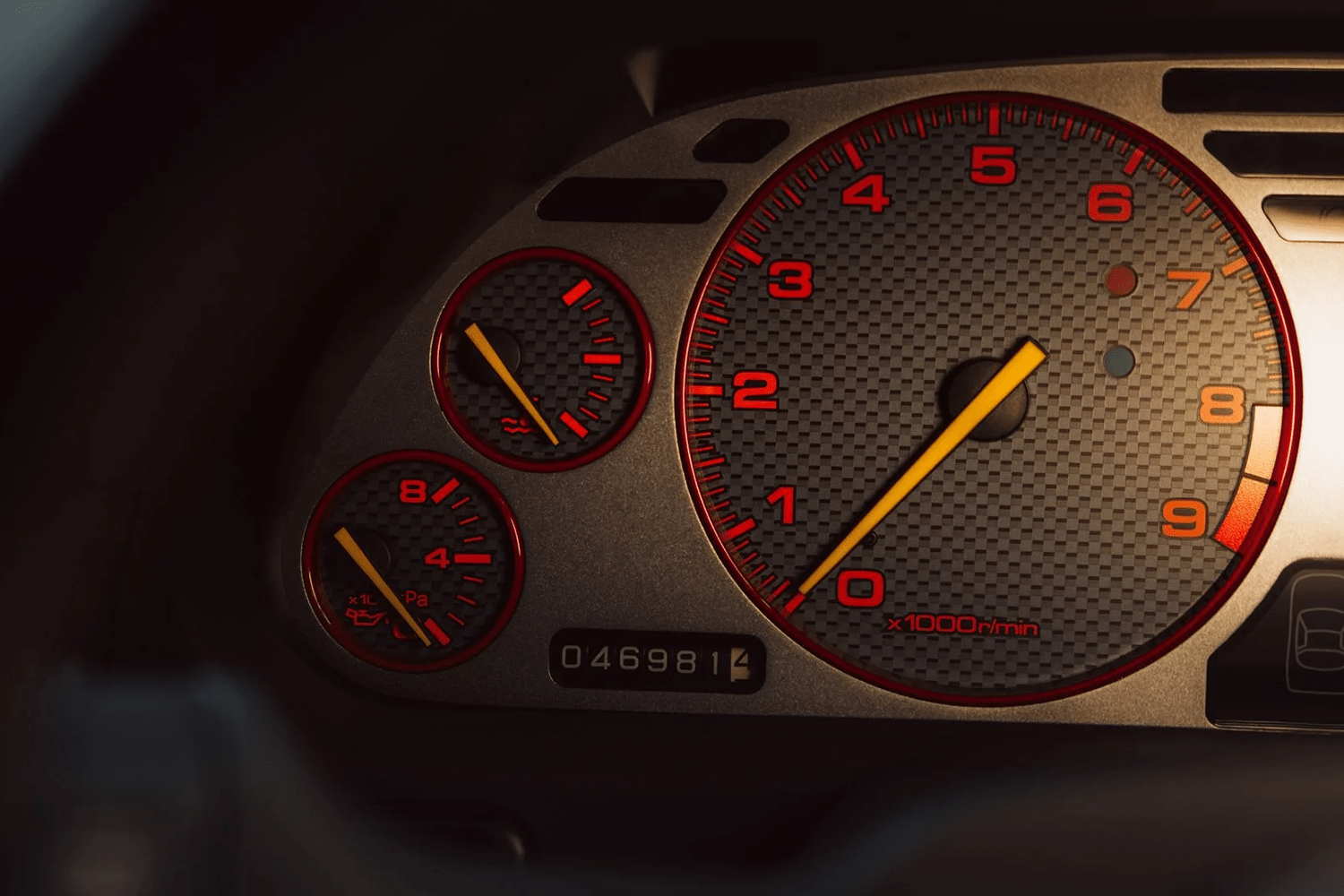 ホンダNSX-Rのメーター