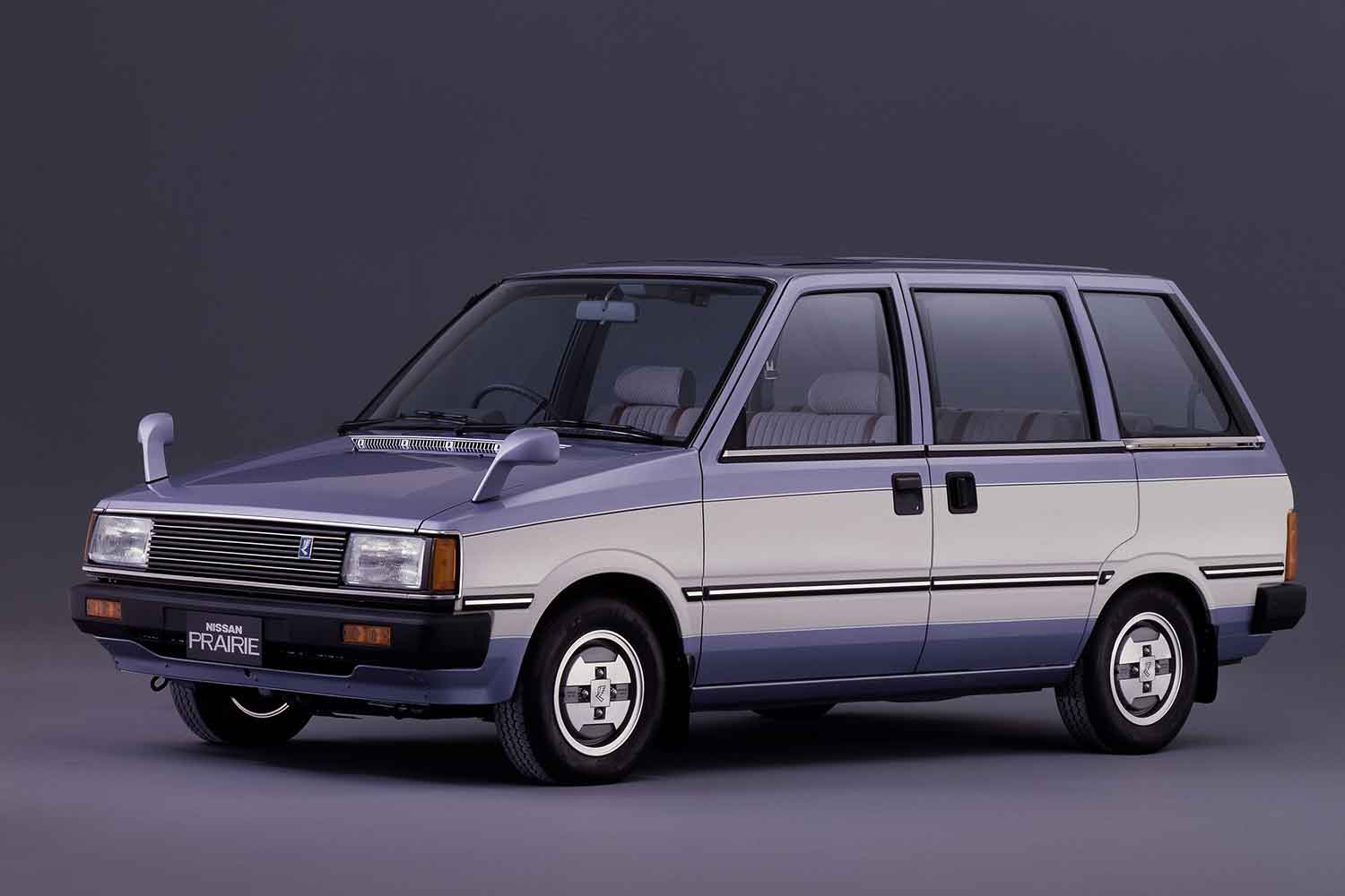 日産プレーリーのフロントスタイリング