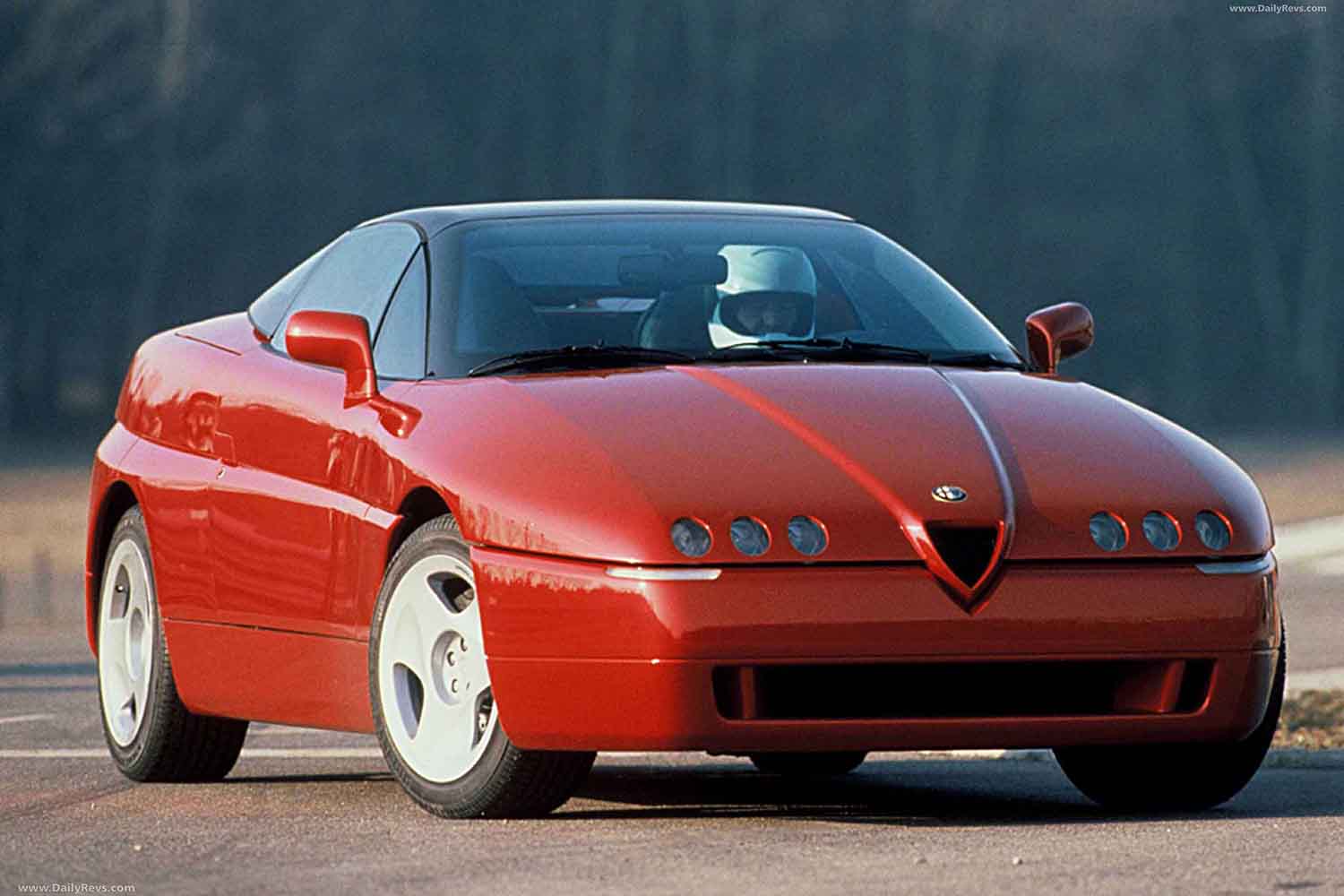 アルファロメオ・プロテオ・コンセプトのフロントスタイリング