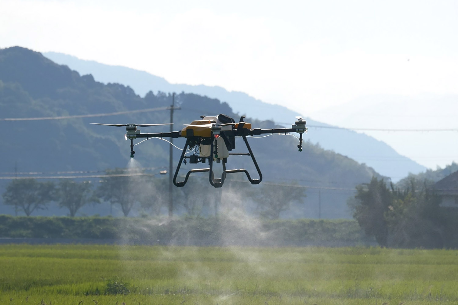 ドローンによる農薬散布