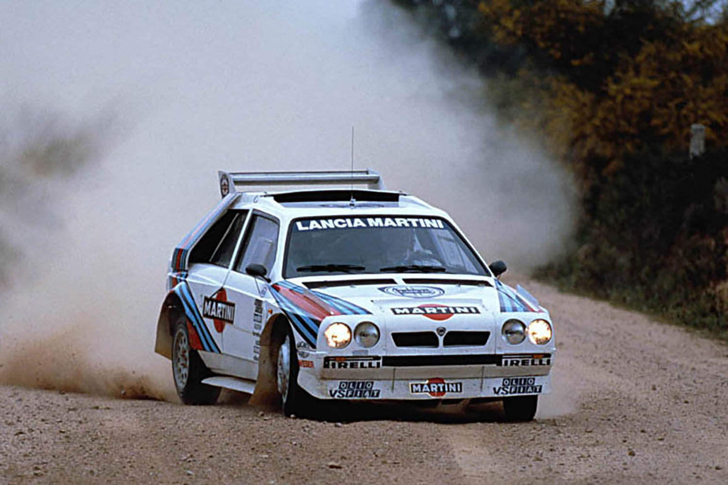 ランチア・デルタS4のフロントスタイリング