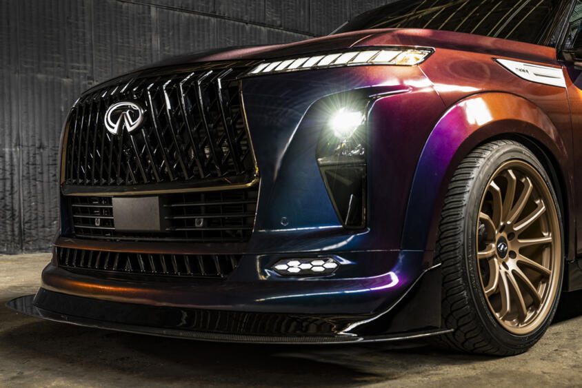 GT-Rの魂がSUVで生き残る！　1000馬力の「VR38DETT」がぶち込まれたインフィニティQX80を日産が作った!!