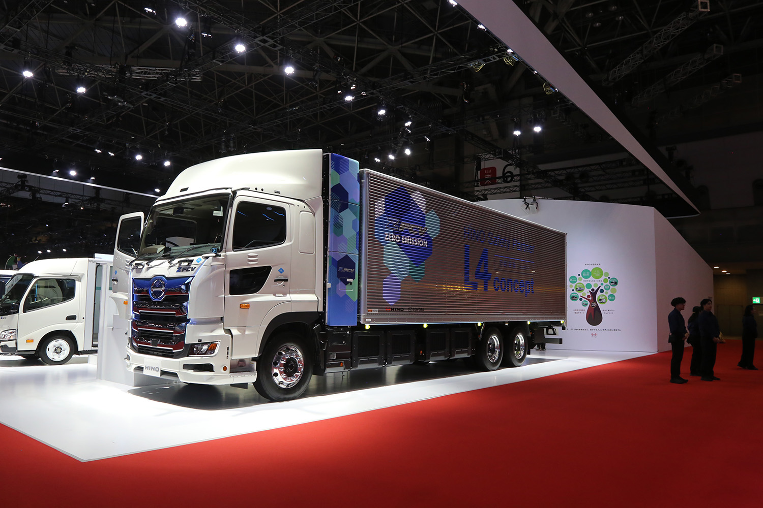 日野プロフィアFCVのフロントスタイリング