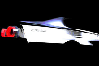 日産スカイラインのティザー