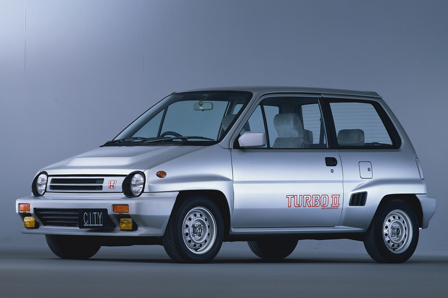 ホンダ・シティターボ IIのフロントスタイリング