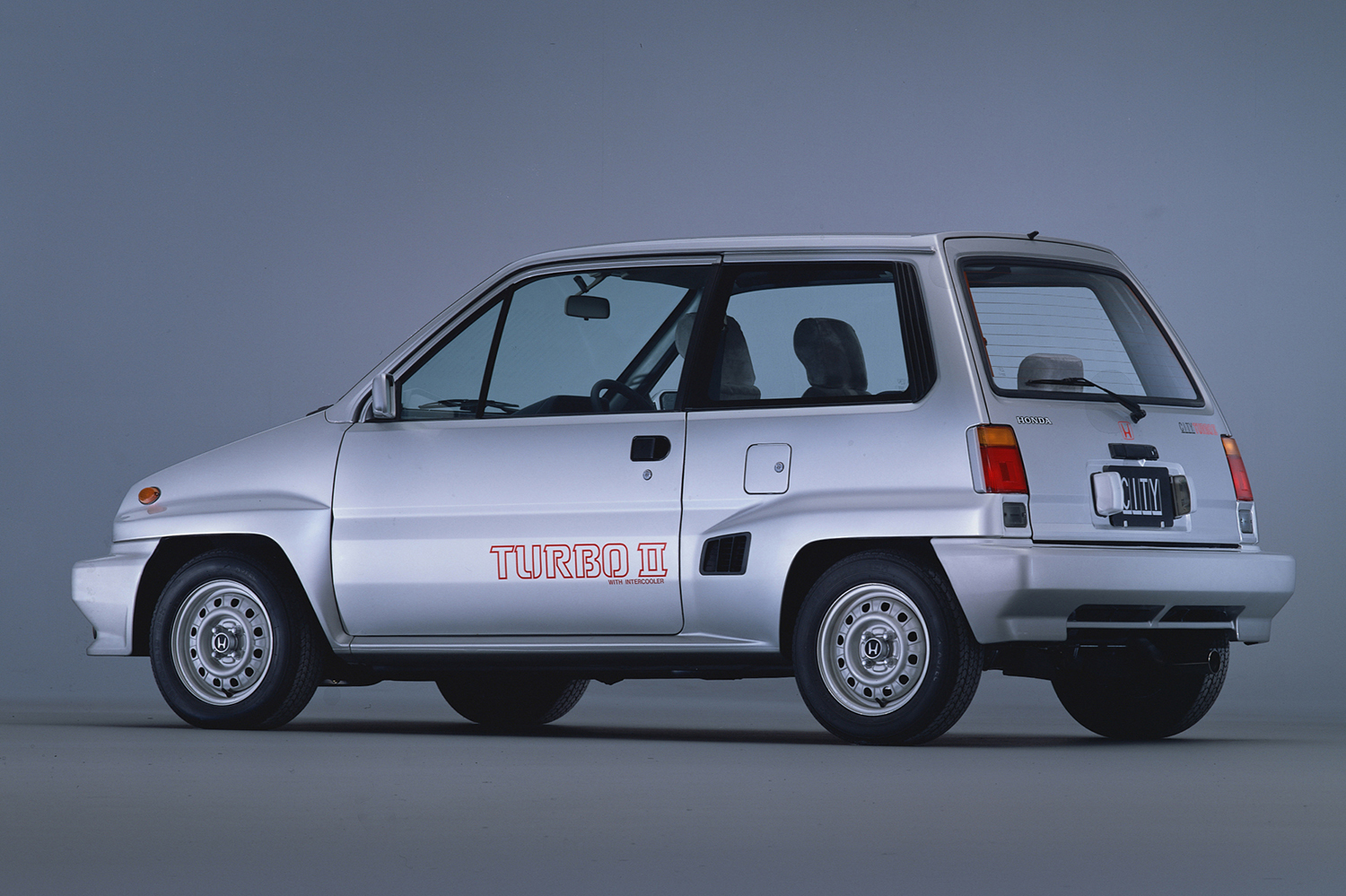 ホンダ・シティターボ IIのリヤスタイリング