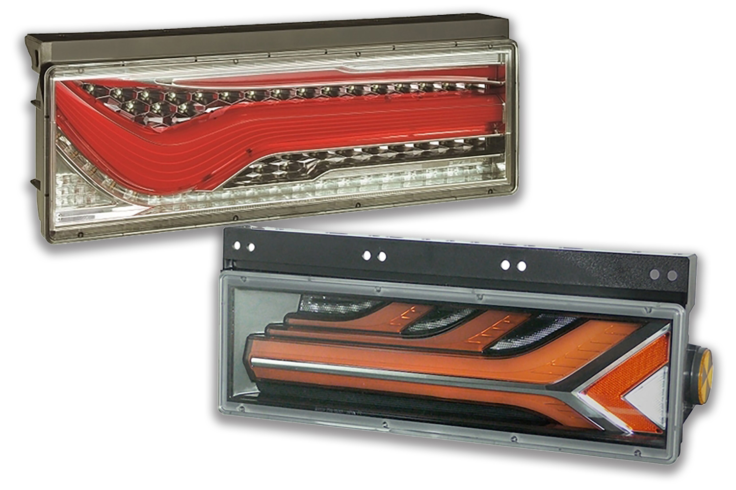 LEDがトラックの後ろ姿を大きく変えていた