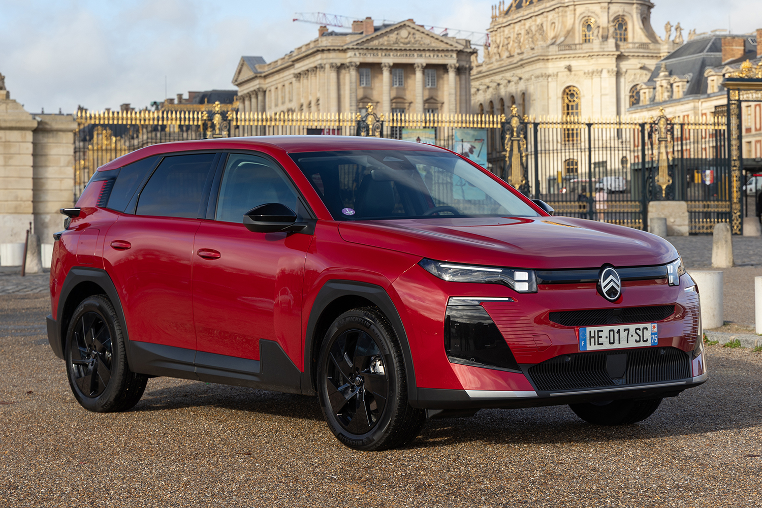 シトロエンC5エアクロスのフロントスタイリング