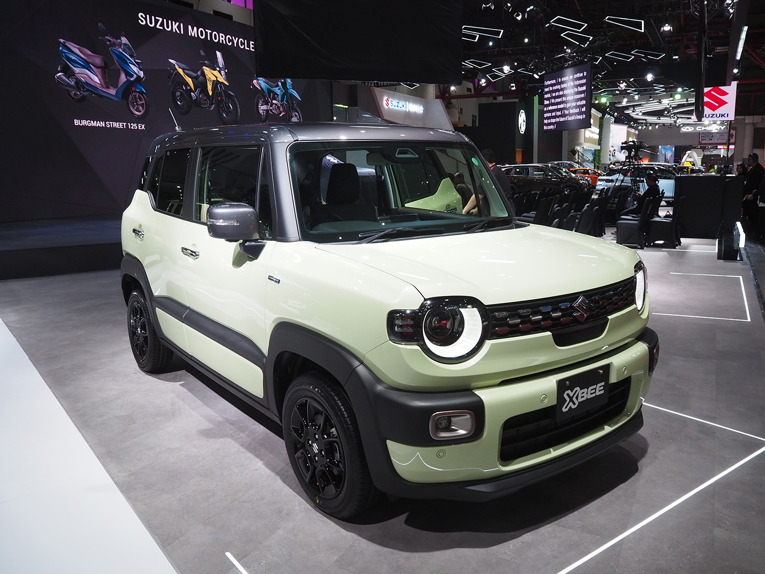 スズキ・クロスビーのフロントスタイリング