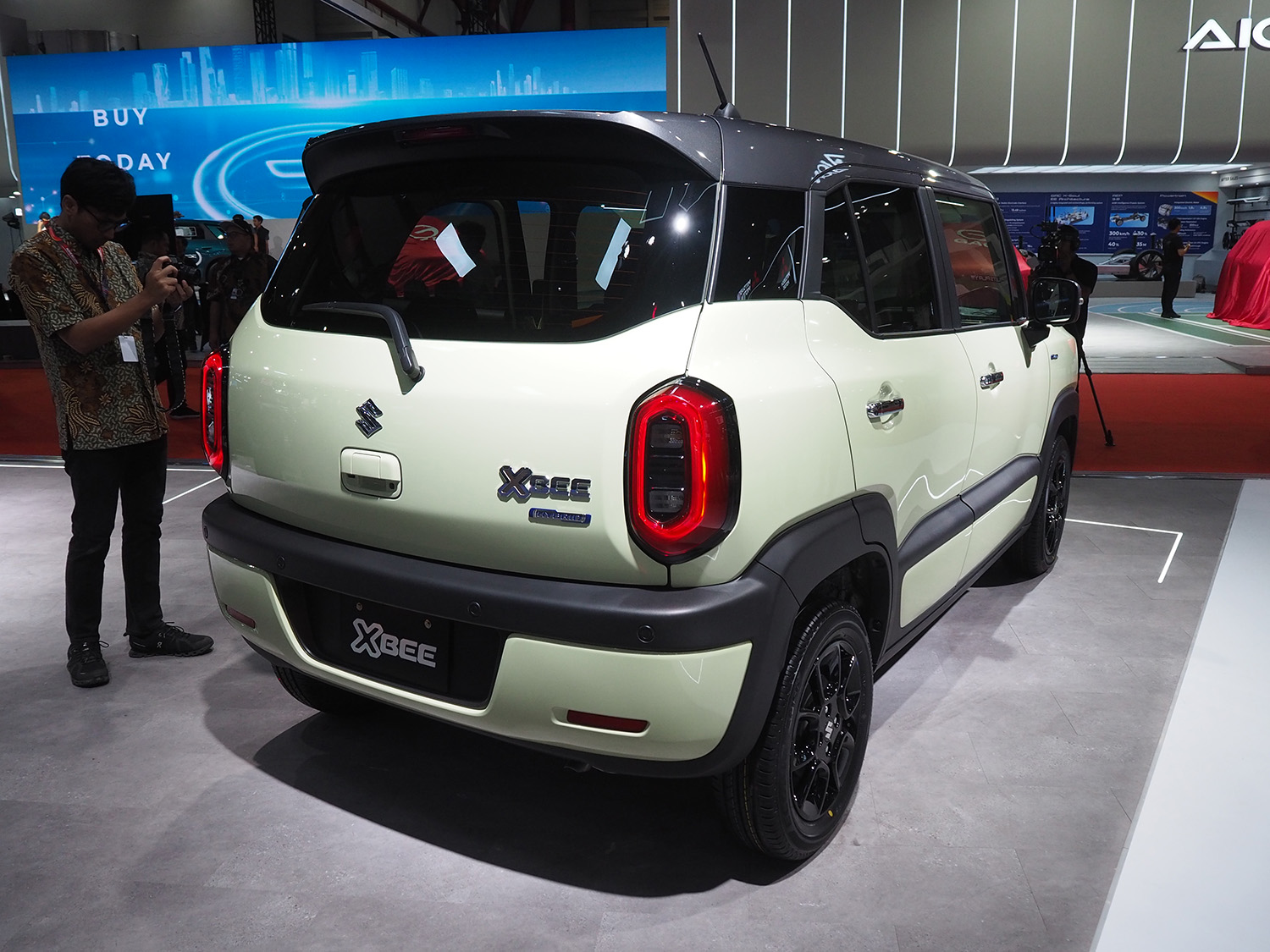 スズキ・クロスビーのリヤスタイリング