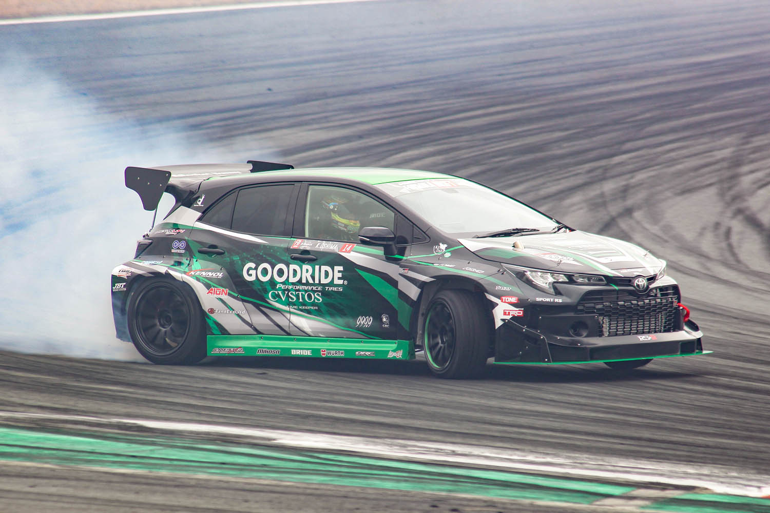 FDJ2025で大嶋和也選手がドライブしたGRヤリス