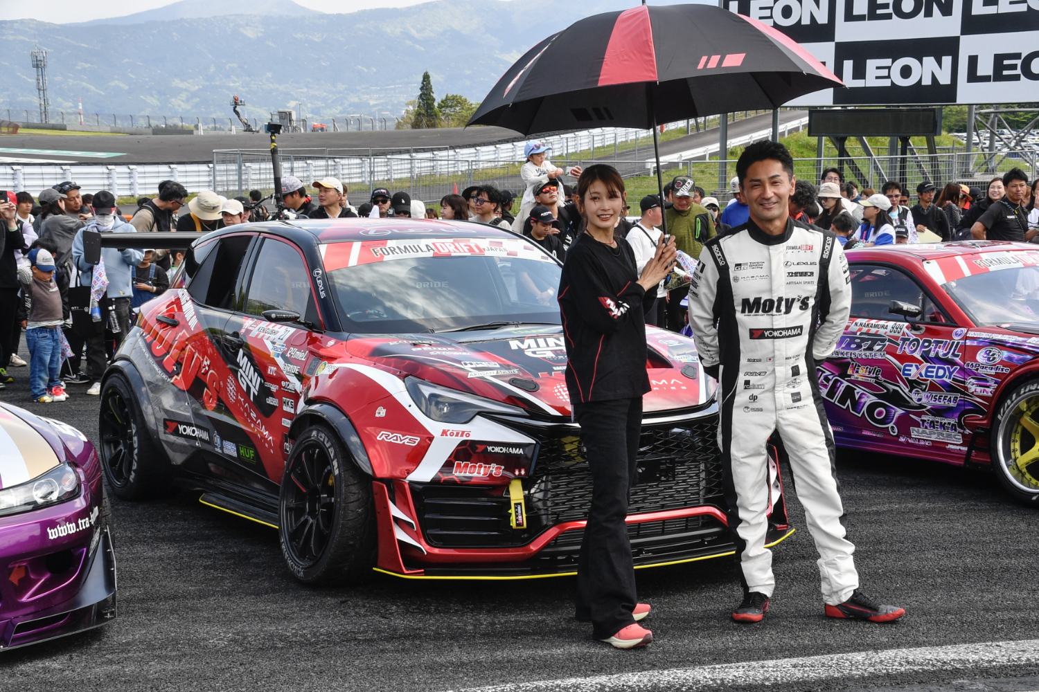 LEXUS LBX MORIZO RR/Driftとドライバーのケングシ選手