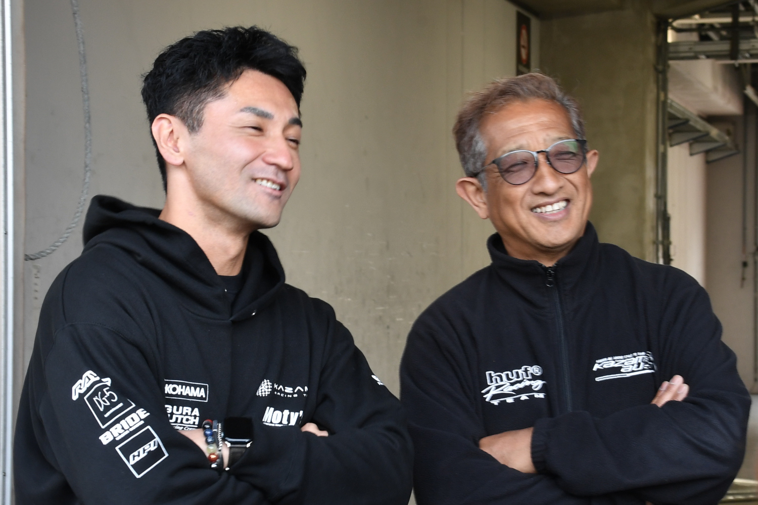 LEXUS LBX MORIZO RR/Driftのケングシ選手と風間オートサービスの風間さん