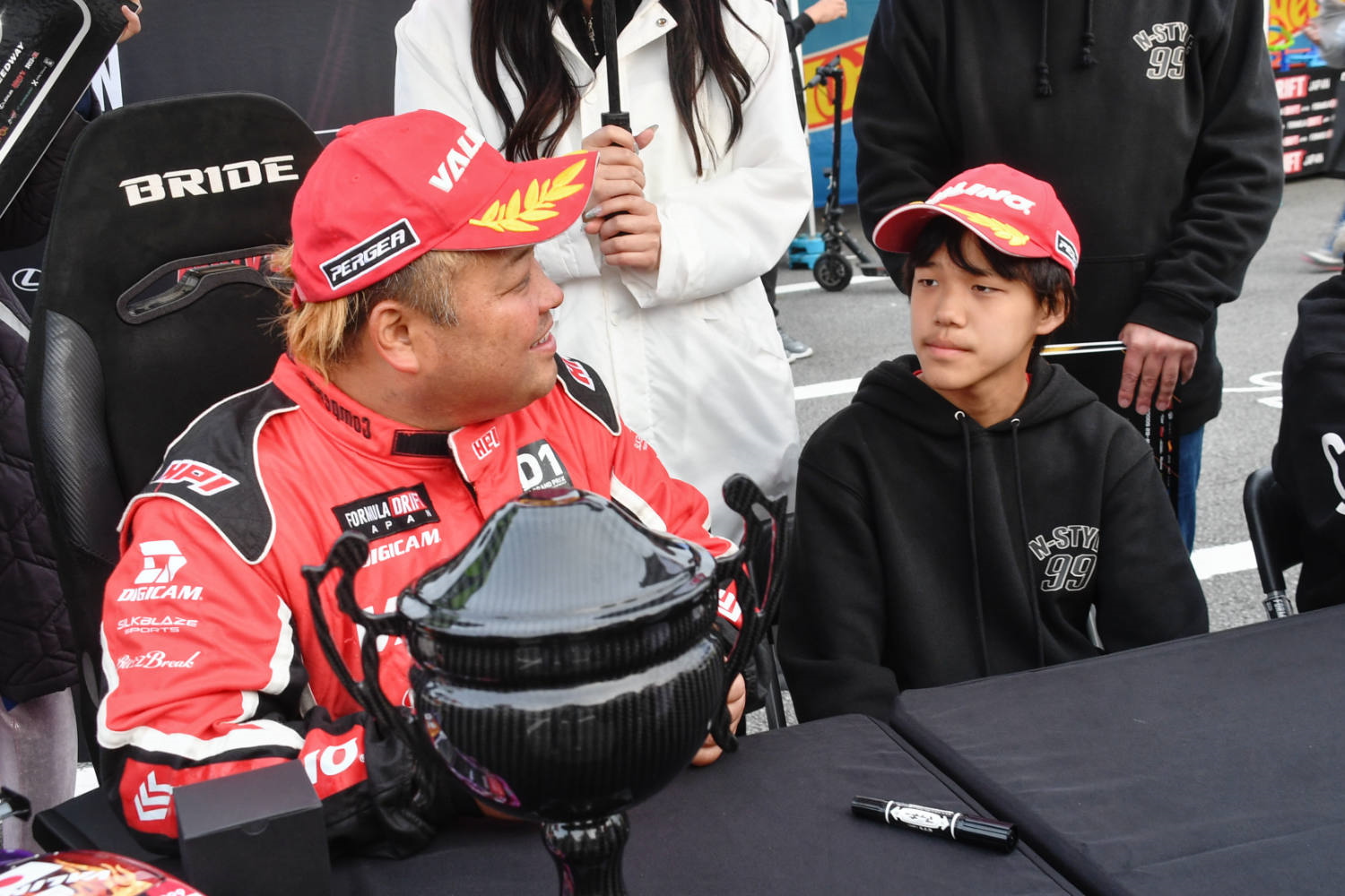 中村直樹選手と中村龍輝選手