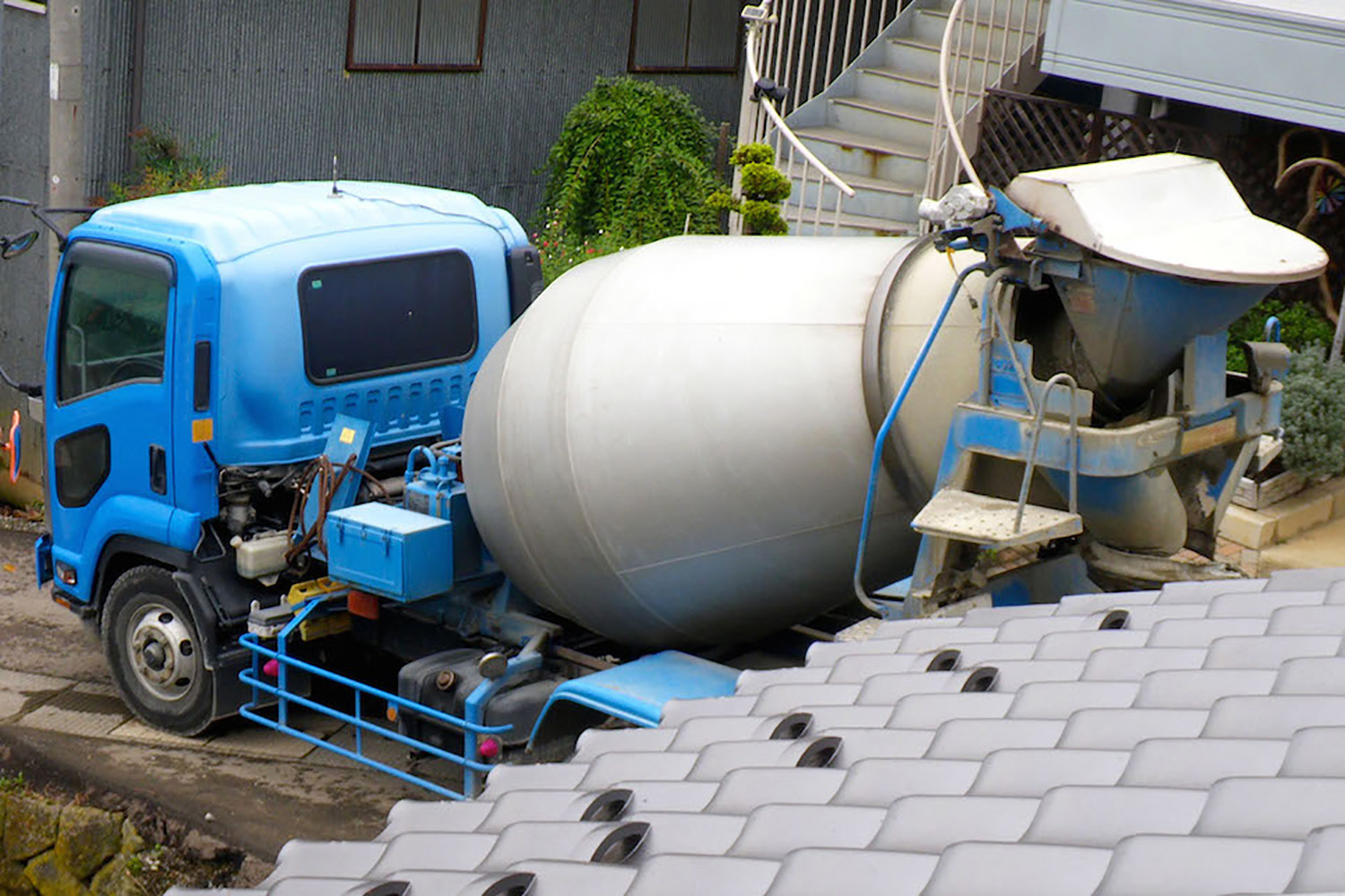 ミキサー車 〜 画像9