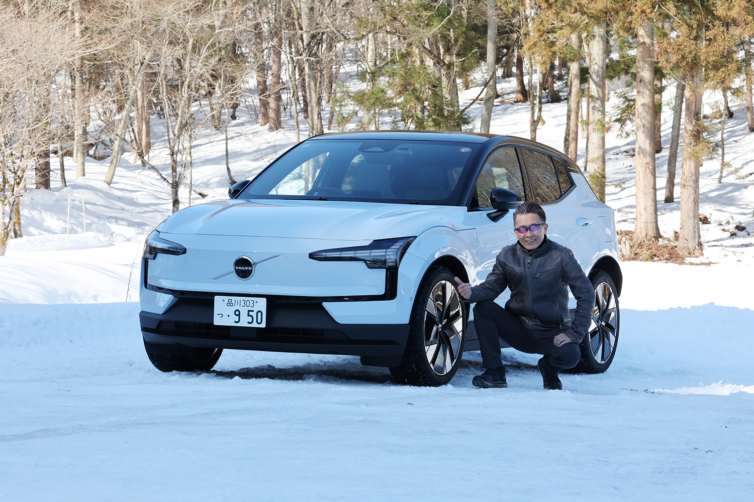 ボルボEX30のツインモーター4WDモデルの雪上性能を検証 〜 画像28