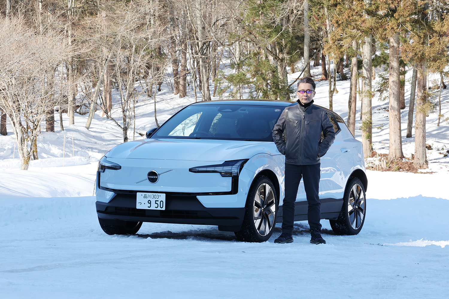 ボルボEX30のツインモーター4WDモデルの雪上性能を検証 〜 画像30