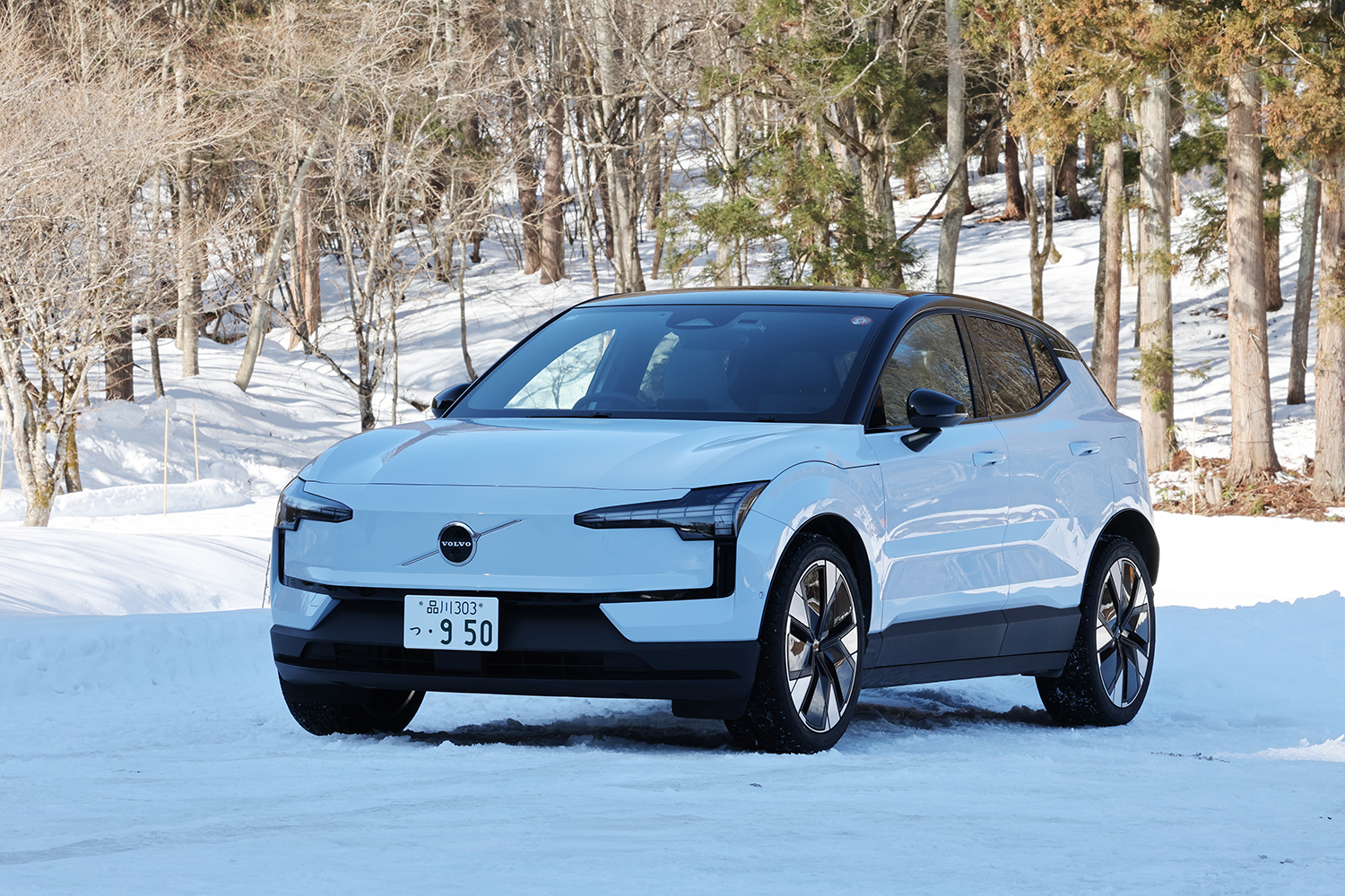 ボルボEX30のツインモーター4WDモデルの雪上性能を検証 〜 画像31
