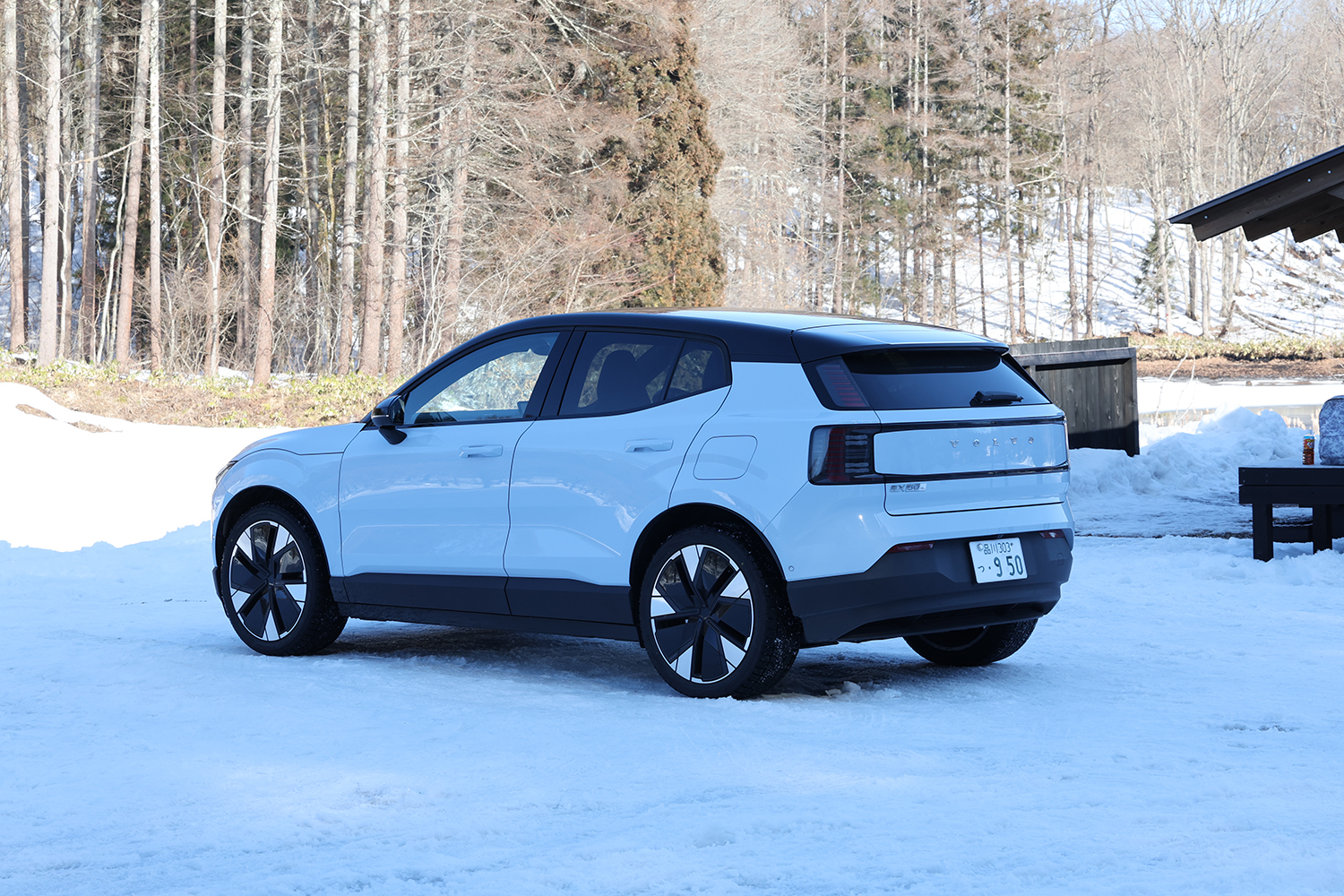ボルボEX30のツインモーター4WDモデルの雪上性能を検証 〜 画像34