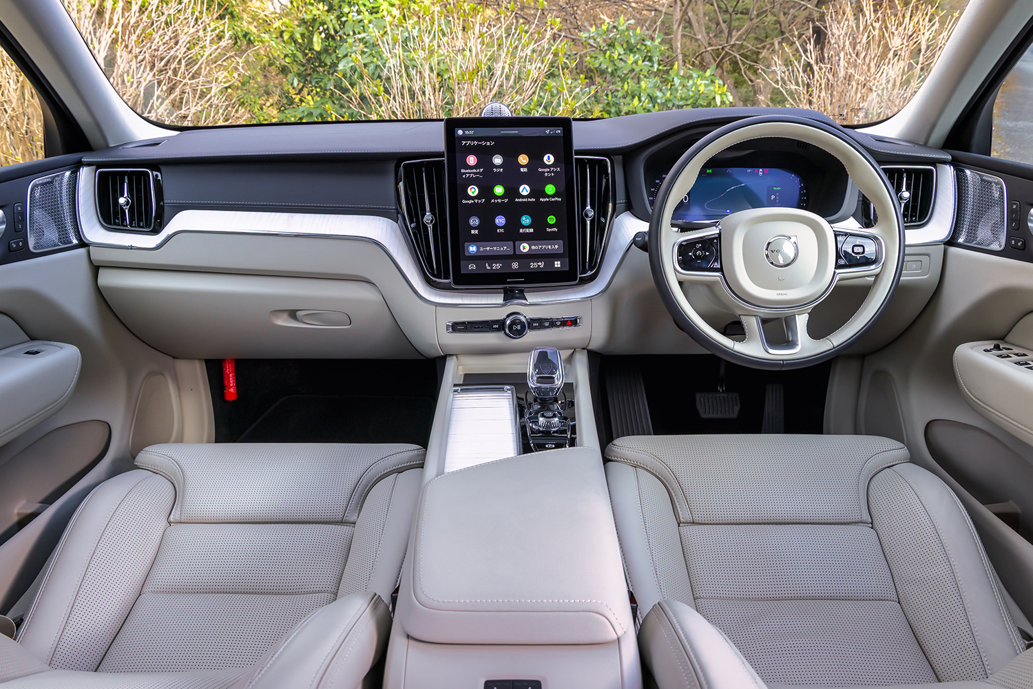 ボルボXC60のインテリア