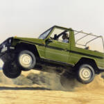 【画像】六本木を闊歩するＧクラスが生まれたのはコイツのおかげ！　無骨な軍用車をお金持ち御用達の高級SUVに押し上げた「500GE」に敬礼!! 〜 画像7